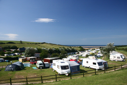 caravans at Bagwell Farm